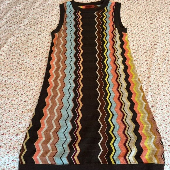 Missoni for Target Colorful Zigzag Pattern Dress - Picture 6 of 9
